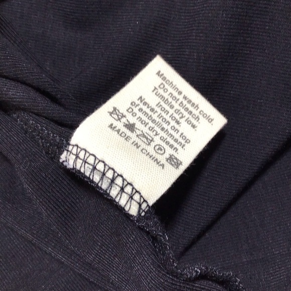 Sequin Sleeve Black Long Sleeve Top - Picture 6 of 11